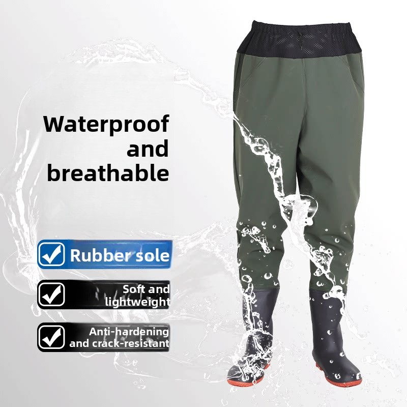 Thickened Waist-Length Overall - Fishing Rain Suit recension och pris