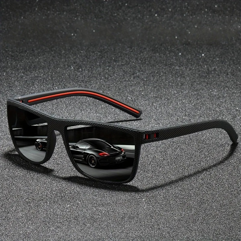Fashion Vintage Square Cycling - Fishing Sunglasses Polarized recension och pris