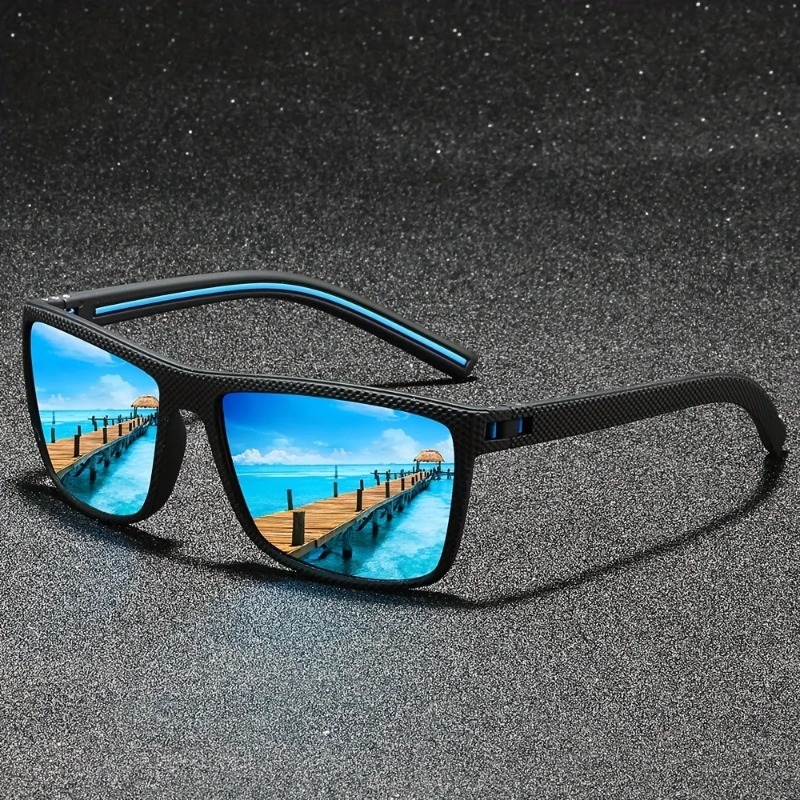 Fashion Vintage Square Cycling - Fishing Sunglasses Polarized recension och pris