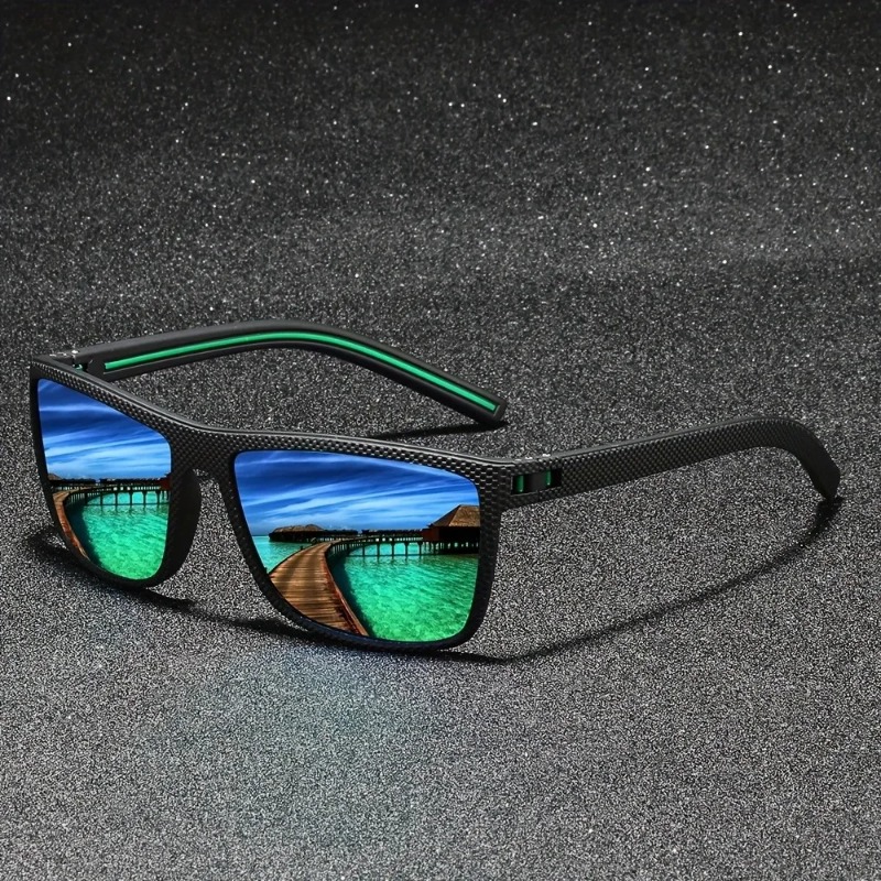 Fashion Vintage Square Cycling - Fishing Sunglasses Polarized recension och pris