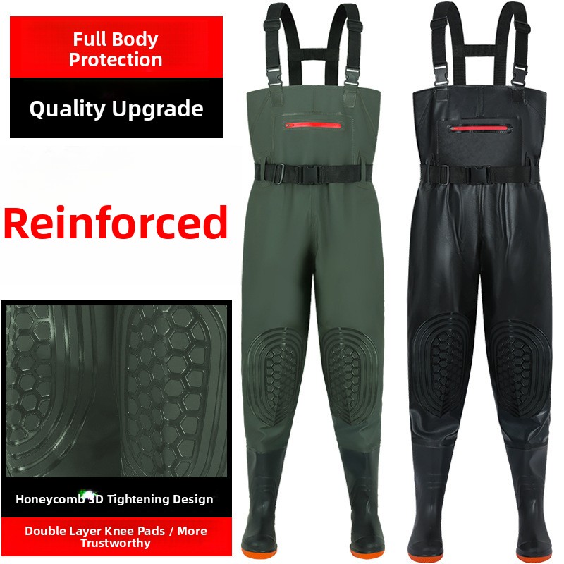 Thickened Waterproof Overalls  - Fishing Rain Suit recension och pris
