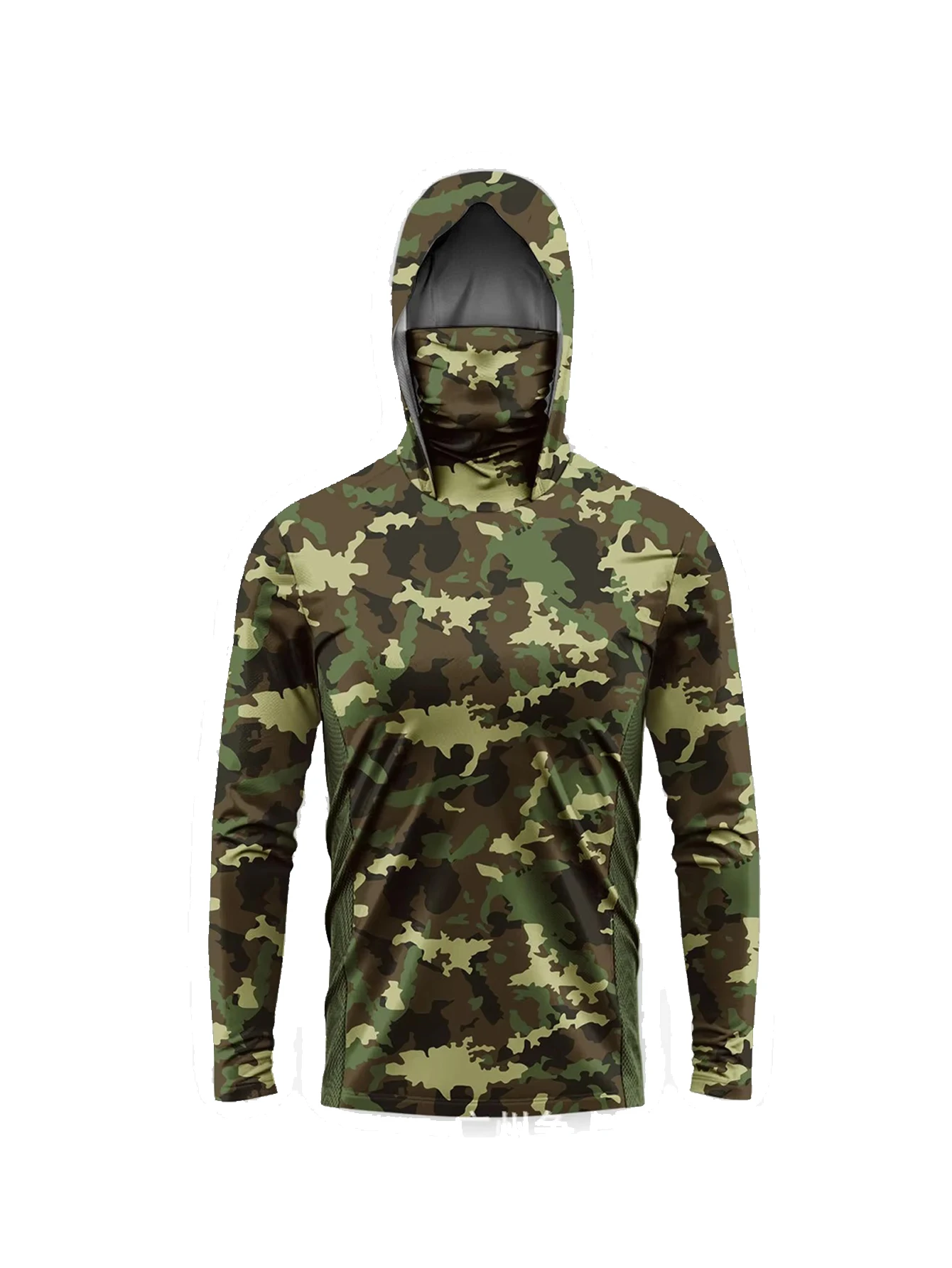 Men's Fishing Hooded Long Slee - Fishing Mask Sun Protection recension och pris