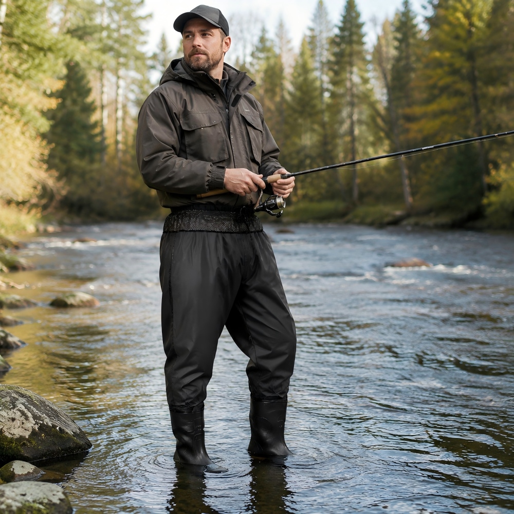 Waist High Fishing Waders for  - Fishing Pants Waterproof recension och pris