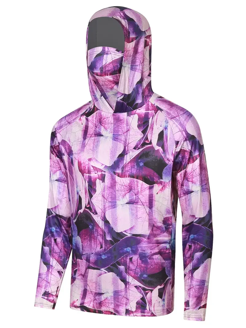 Fishing Shirt Hooded Men Fishi - Fishing Mask Sun Protection recension och pris