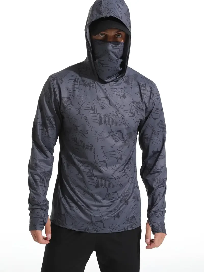 Fishing Shirt Hooded Men Fishi - Fishing Mask Sun Protection recension och pris